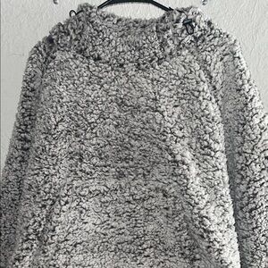 PINK Victoria's Secret Black and Gray Robe Intimates